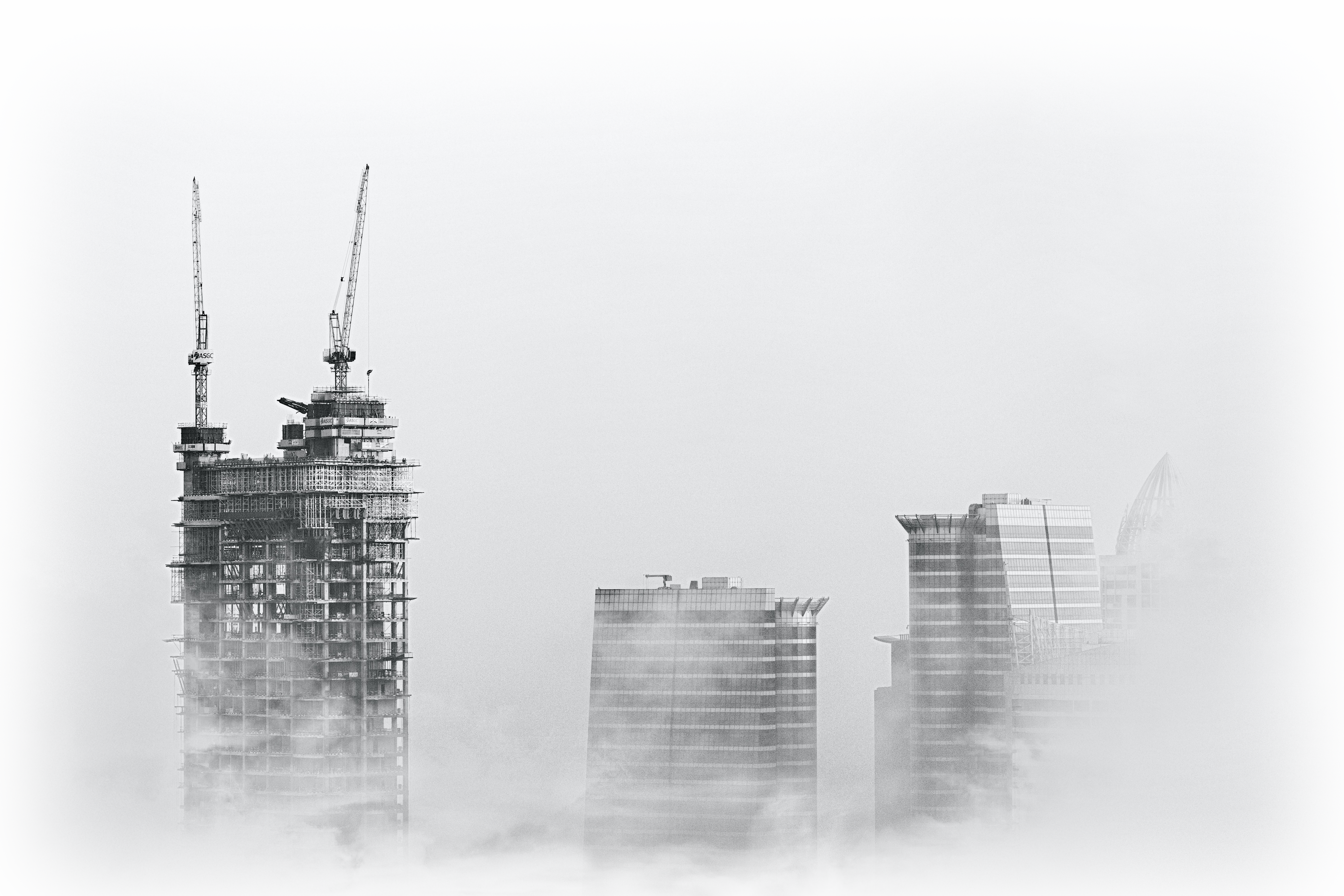 construction in the clouds